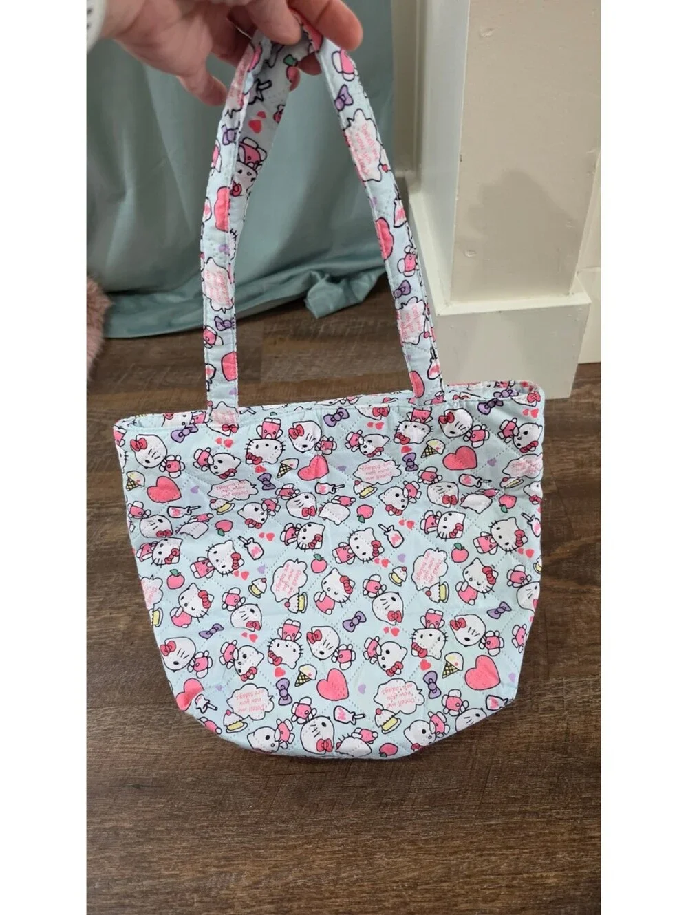 Hello Kitty Patterned Tote Bag
